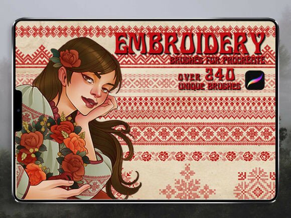 Download SLAVIC EMBROIDERY Brush Stamps Clothing - Embroidery Collection